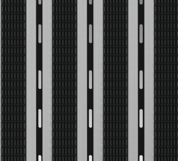 EXCO A Low Profile Aluminium Entrance Matting with Scrapers