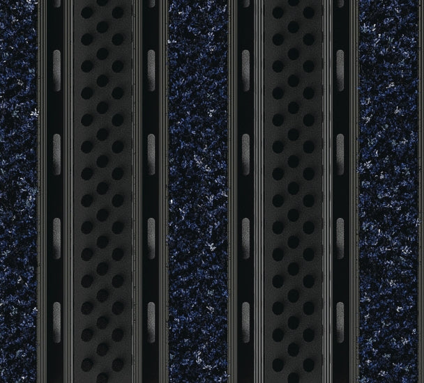 EXCO A Standard Profile Anodised Entrance Matting Combination