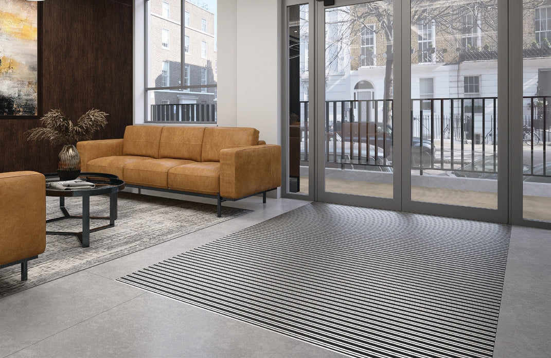 EXCO A Low Profile Anodised Entrance Matting Combination