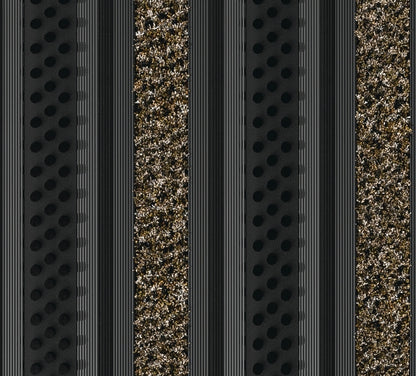 EXCO A Low Profile Black Anodised Combination Entrance Matting