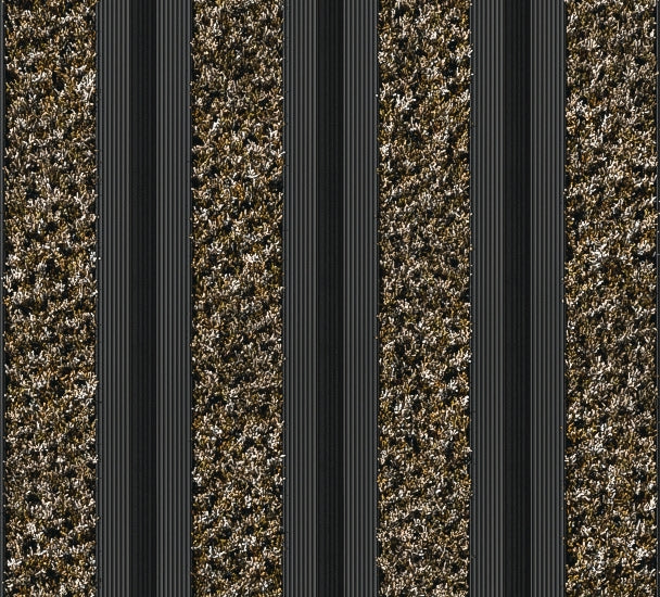 EXCO A Low Profile Anodised Entrance Matting with Alba ECONYL