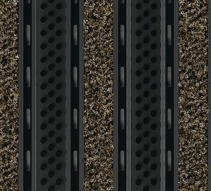 EXCO A Standard Profile Anodised Entrance Matting Combination