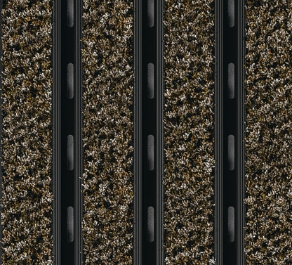 EXCO A Standard Profile Anodised Entrance Matting with Alba ECONYL