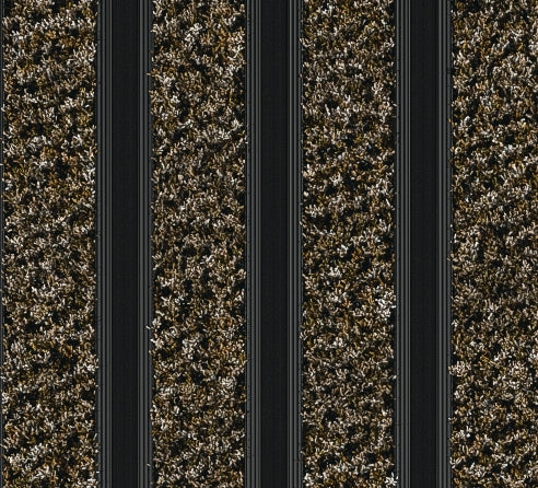 EXCO A Standard Profile Anodised Entrance Matting with Alba ECONYL