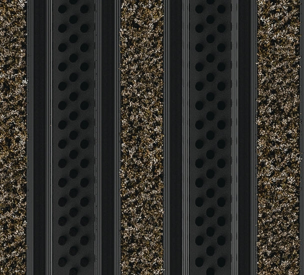 EXCO A Standard Profile Anodised Entrance Matting Combination