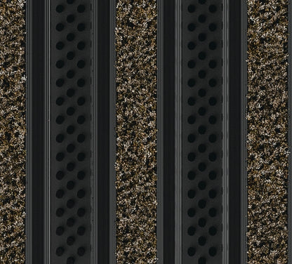 EXCO A Standard Profile Anodised Entrance Matting Combination