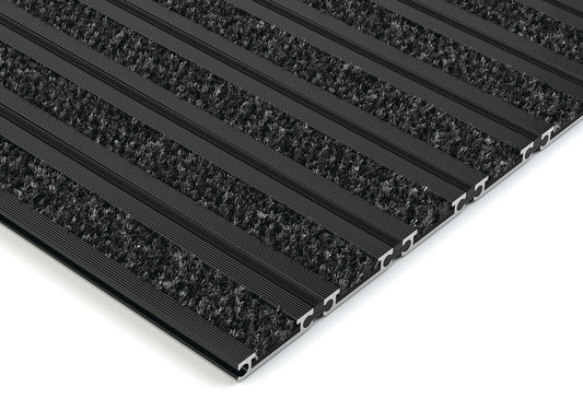 EXCO A Low Profile Anodised Entrance Matting with Alba ECONYL