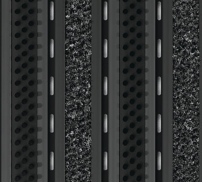EXCO A Low Profile Anodised Entrance Matting Combination