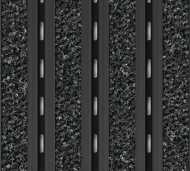 EXCO A Low Profile Anodised Entrance Matting with Alba ECONYL