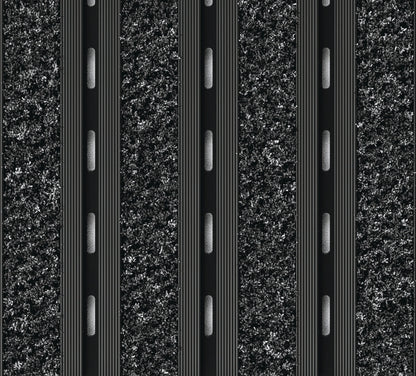 EXCO A Low Profile Anodised Entrance Matting with Alba ECONYL