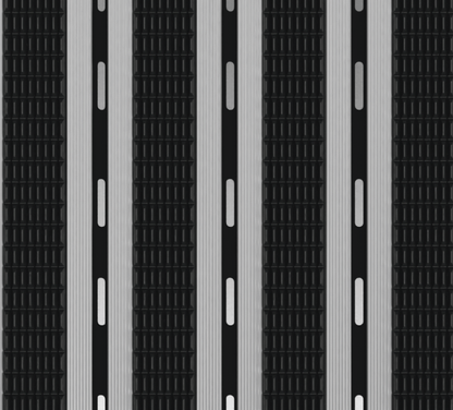 EXCO A Low Profile Aluminium Entrance Matting with Scrapers
