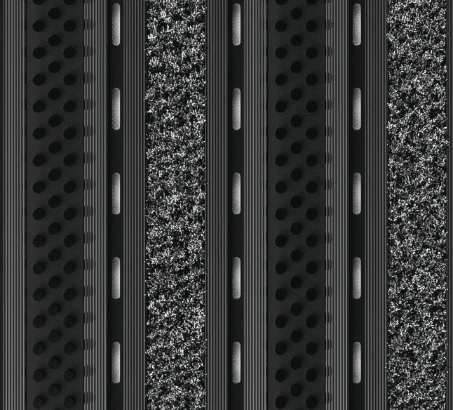 EXCO A Low Profile Anodised Entrance Matting Combination