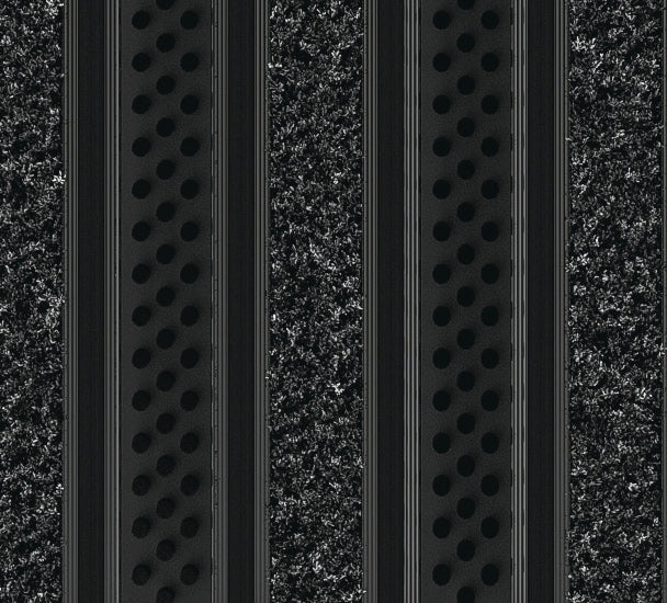 EXCO A Standard Profile Anodised Entrance Matting Combination