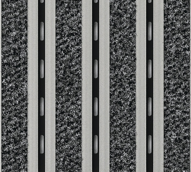 EXCO A Low Profile Aluminium Entrance Matting with Alba ECONYL