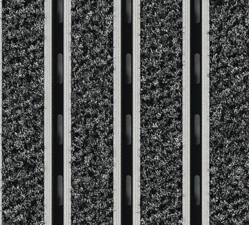 EXCO A Standard Profile Aluminium Entrance Matting with Alba ECONYL