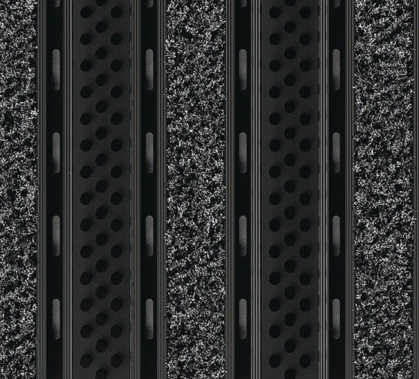 EXCO A Standard Profile Anodised Entrance Matting Combination