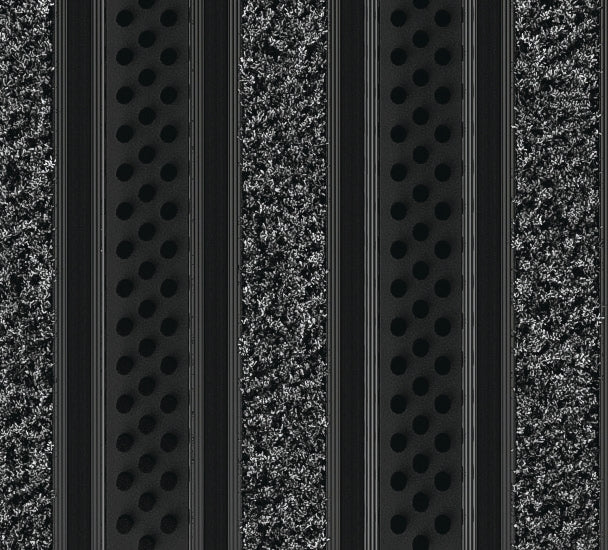 EXCO A Standard Profile Anodised Entrance Matting Combination