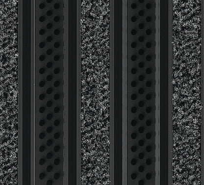 EXCO A Standard Profile Anodised Entrance Matting Combination