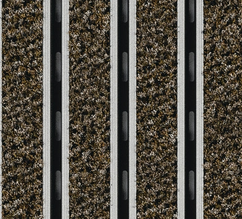 EXCO A Standard Profile Aluminium Entrance Matting with Alba ECONYL