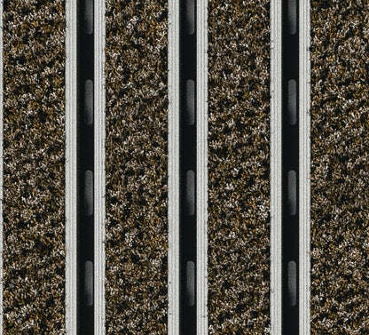 EXCO A Standard Profile Aluminium Entrance Matting with Alba ECONYL