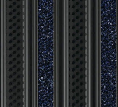 EXCO A Low Profile Black Anodised Combination Entrance Matting