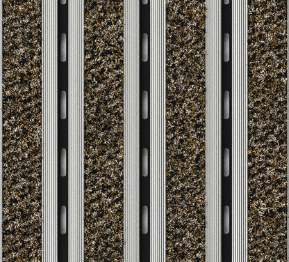 EXCO A Low Profile Aluminium Entrance Matting with Alba ECONYL